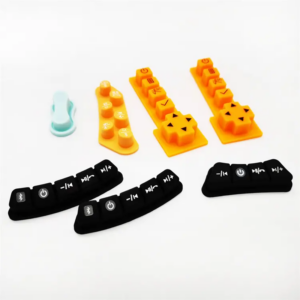 Customized Silk Screen Printing Silicone Rubber Keyboard with Carbon Pill Manufacturers 1