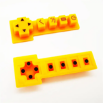 Customized Silk Screen Printing Silicone Rubber Keyboard with Carbon Pill Manufacturers 3