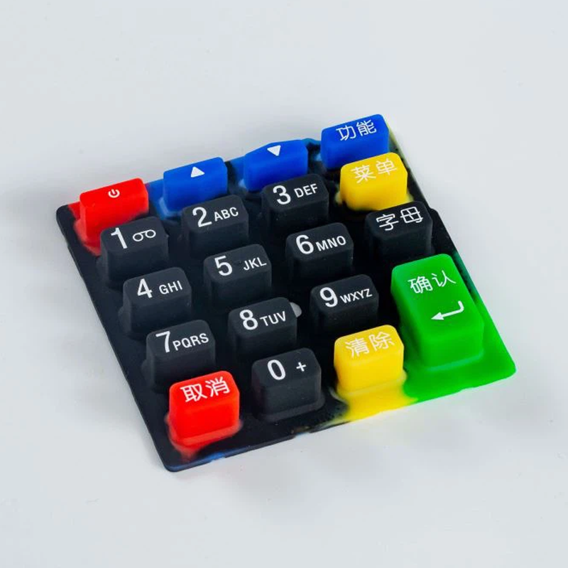 Enhancing Silicone Keypads with Multicolor Flow Molding and In Mold Logos5