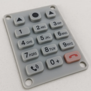 OEM Conductive Pu Coating Silicone Rubber Keypads Buttons with Logo Custom Suppliers1