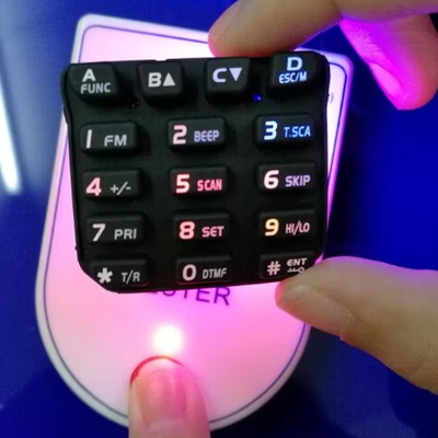 Custom Backlight Silicone Keypad