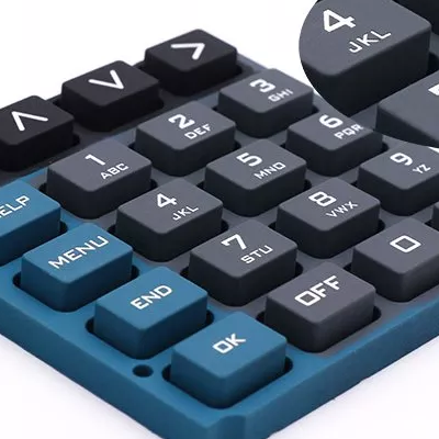 Custom Laser Etching Silicone Keyboard