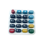 Custom Silicone Keypad With Plastic Key Cap for POS Machine Manufacturing4