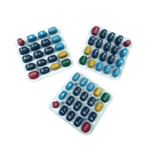 Custom Silicone Keypad With Plastic Key Cap for POS Machine Manufacturing5