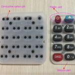 Custom Silicone Keypad With Plastic Key Cap for POS Machine Manufacturing6