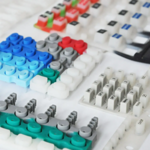 Customized Conductive Silicone Rubber Button Keyboards with Colorful Coating Factory1