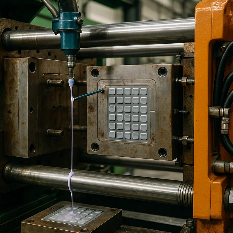 How Can Optimizing Injection Speed, Pressure, and Mold Temperature Improve Silicone Rubber Keypad Quality and Efficiency3