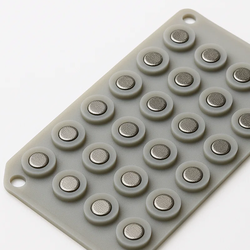 OEM Conductive Nickel Pill Silicone Keypad for Consumer Electronics Applications Suppliers4