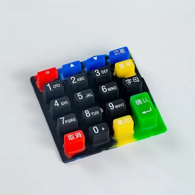 OEM Silicone Rubber Silkscreen Keypads for Electronic Equipment China Suppliers4