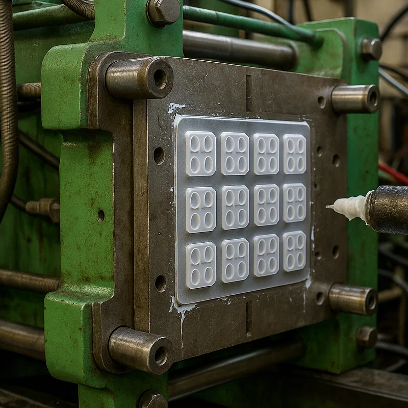 Optimizing Clamp Pressure, Injection Speed, and Hold Pressure for Superior Silicone Rubber Keypads3