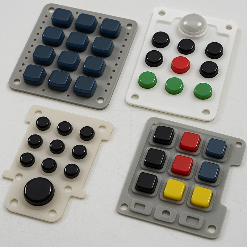 Silicone Compression Molding Conductive Epoxy Silicone Rubber Keypads Suppliers4