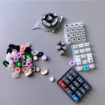 Custom Conductive Electronic Silicone Rubber Keypad Buttons with Matte Smooth Coating Manufacturer2