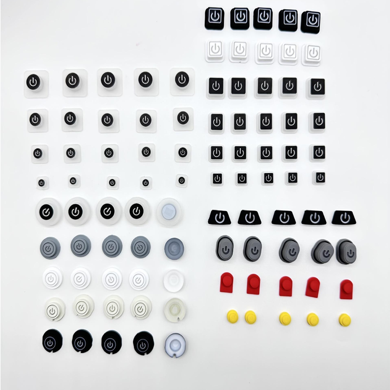 Custom Conductive Electronic Silicone Rubber Keypad Buttons with Matte Smooth Coating Manufacturer4