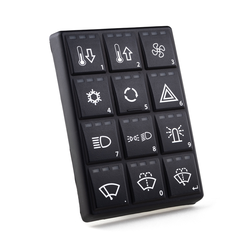 Personalized Conductive Silicone Rubber Buttons Keypad for Electrical Automotive Equipment Suppliers3
