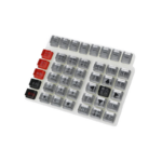 OEM Silicone Electric Keypad Keyboards with Multicolor Acrylic Keycap Factory3